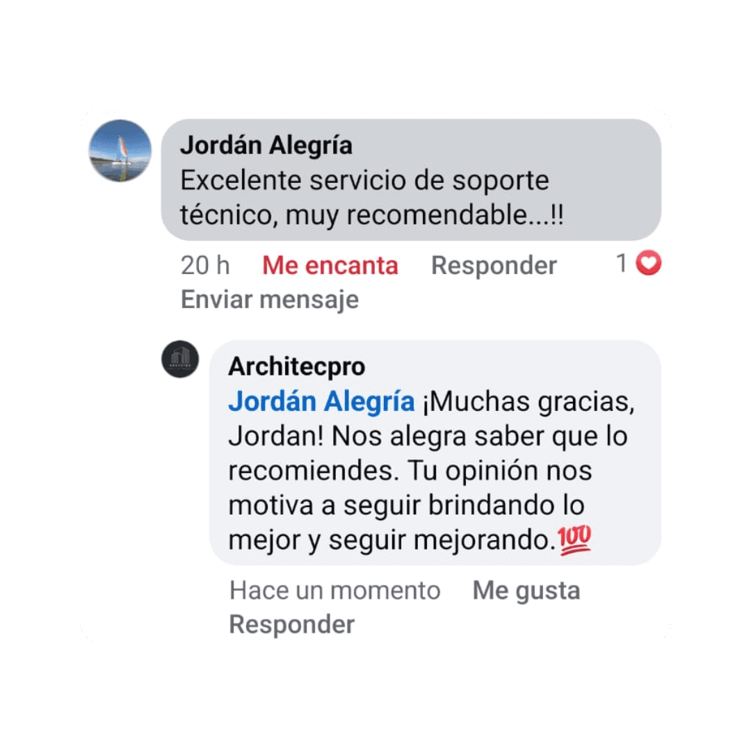 Testimonio real de estudiante ArchitecPro
