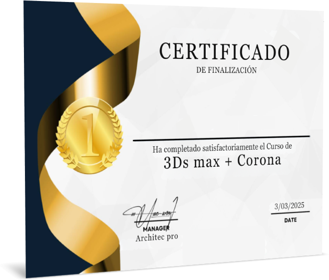 Certificado 3ds max + corona