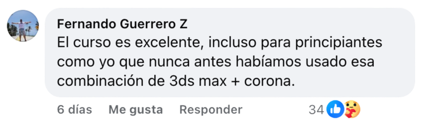 4 testimonio 3ds max + corona-architecpro